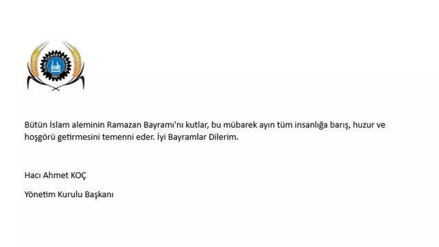 Ramazan Bayramı-1