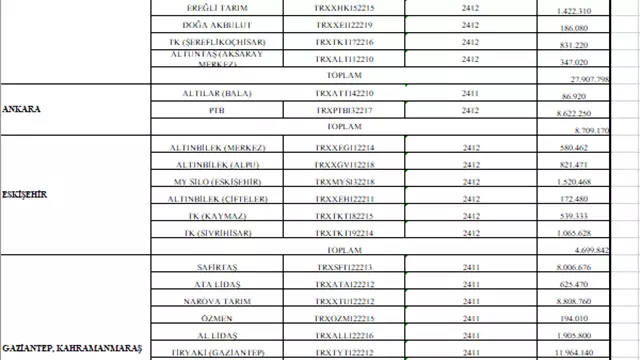 Toprak Mahsullerı Ofısı Genel Müdürlügü Mısır Satışı-6