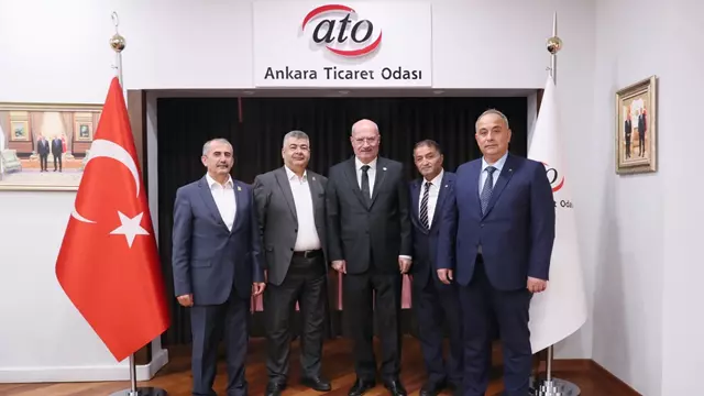 Ankara Ticaret Odası Yönetim Kurulu Başkanı Sayın Gürsel Baran'ı Ziyaret-1