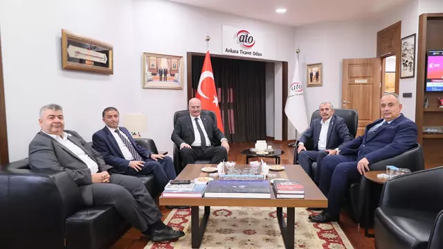 Ankara Ticaret Odası Yönetim Kurulu Başkanı Sayın Gürsel Baran'ı Ziyaret-2