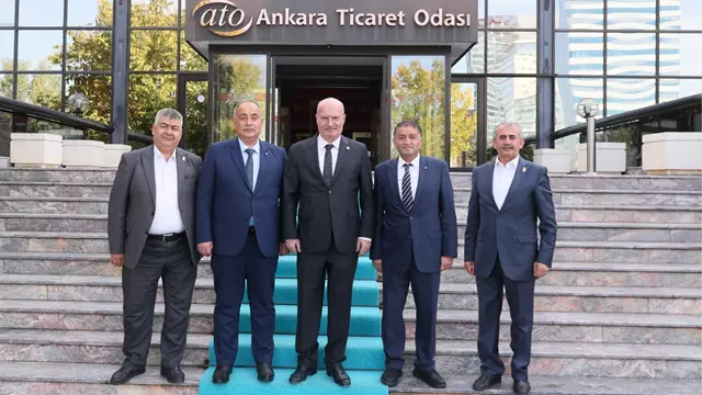 Ankara Ticaret Odası Yönetim Kurulu Başkanı Sayın Gürsel Baran'ı Ziyaret-3