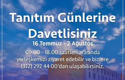 Tobb Etü Tanıtım Günlerine Davetlisiniz