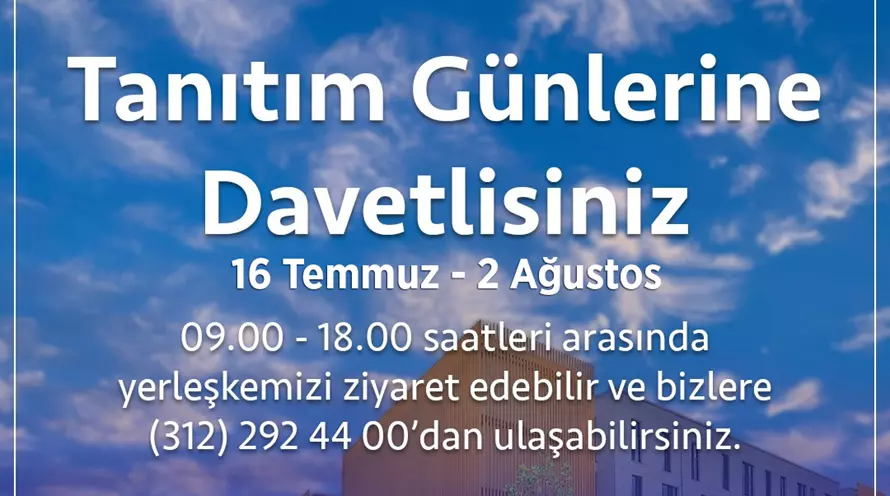 Tobb Etü Tanıtım Günlerine Davetlisiniz