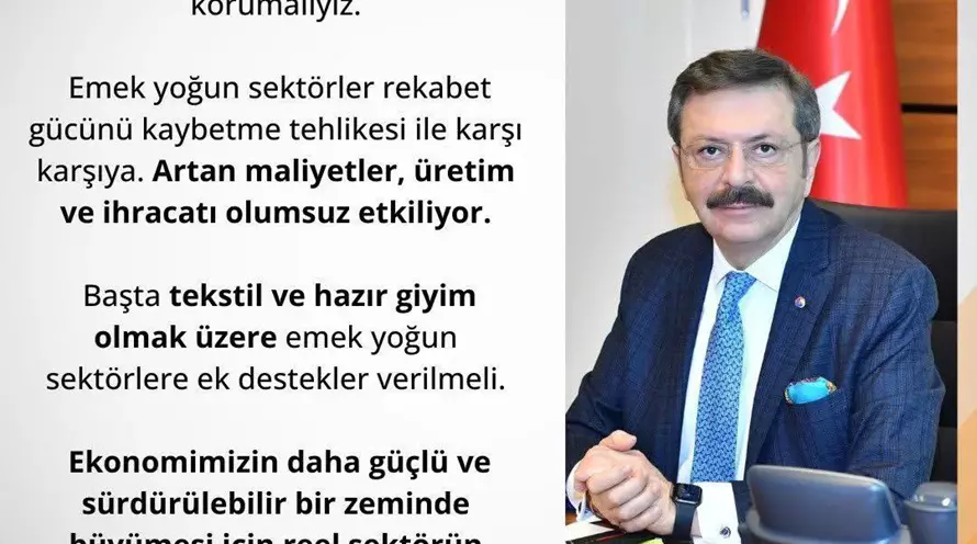 Ülkemizin Üretim, Yatırım, İstihdam Ve İhracat Kapasitesini Korumalıyız