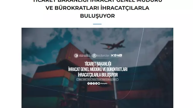 Ticaret Bakanlığı İhracat Genel Müdürü Ve Bürotları İhracatçılarla Buluşuyor-1