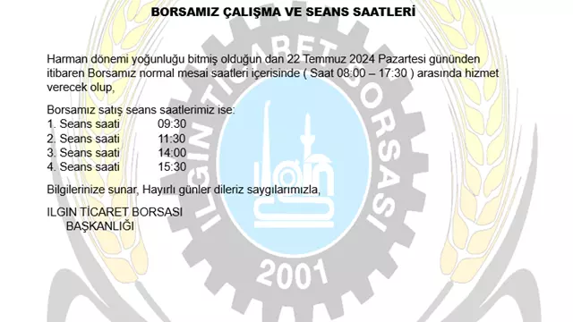 Borsamız Çalışma Ve Seans Saatleri-1