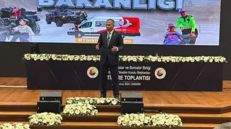 365 Oda / Borsa Başkanı , Bakan Yerlikaya İle Bir Araya Geldi