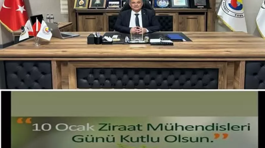 ZİRAAT MÜHENDİSLERİ GÜNÜ KUTLU OLSUN