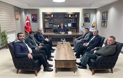 YÖNETİM KURULU BAŞKANIMIZ SAYIN HACI AHMET KOÇ BEYİ ZİYARET