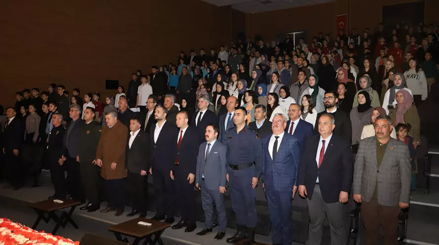 İSTİKLAL MARŞININ KABULU ŞAİR MEHMET AKİF ERSOY ANMA PROGRAMI