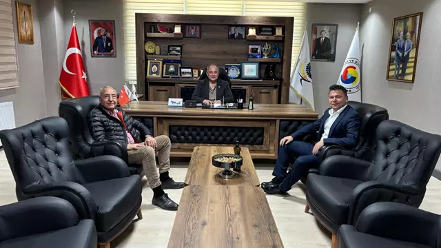 S.S. AKŞEHİR ILGIN PANCAR EKİCİLER KOOP BAŞKAN ADAYI ZİYARETTE BULUNULDU0