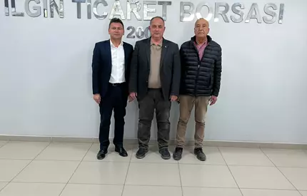 S.S. AKŞEHİR ILGIN PANCAR EKİCİLER KOOP BAŞKAN ADAYI ZİYARETTE BULUNDU