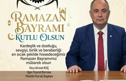 RAMAZAN BAYRAMI KUTLAMA MESAJI