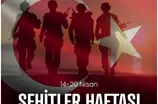14 - 20 NİSAN ŞEHİT HAFTASI