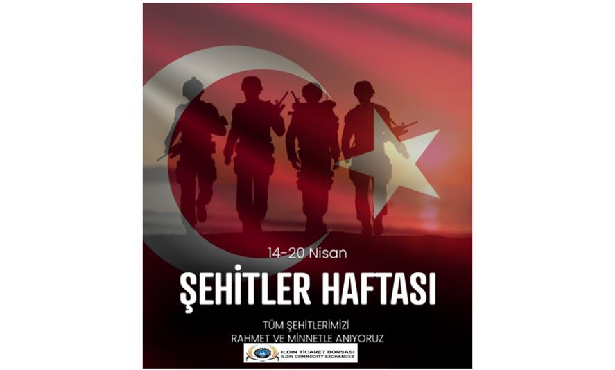 14 - 20 NİSAN ŞEHİT HAFTASI