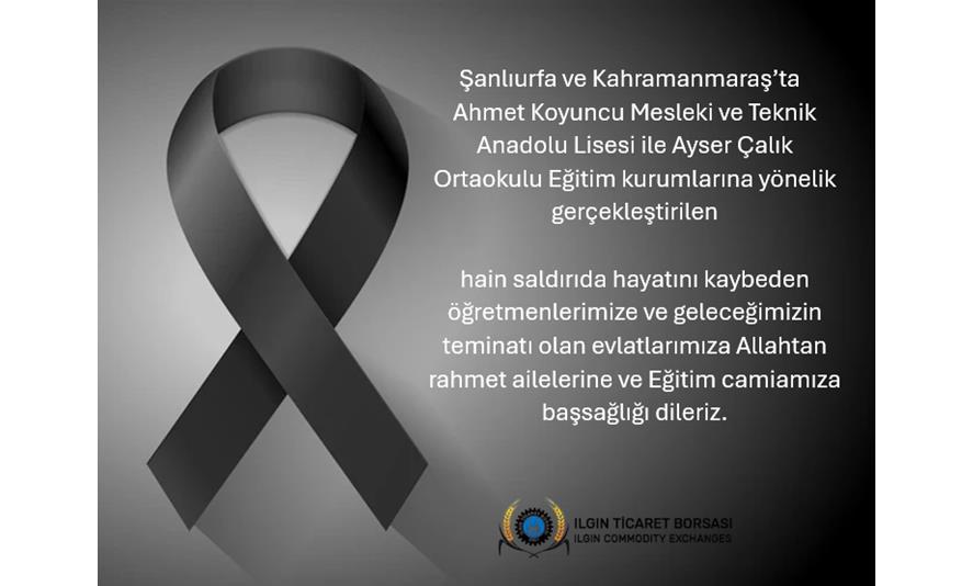 EĞİTİM CAMİAMIZA GERÇELKLEŞTİRİLEN HAİN SALDIRI 