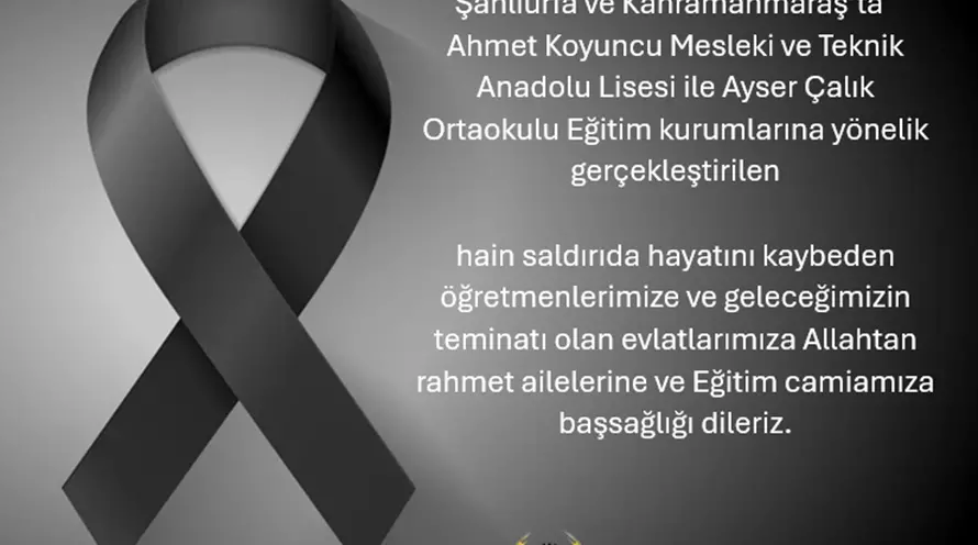 EĞİTİM CAMİAMIZA GERÇELKLEŞTİRİLEN HAİN SALDIRI 