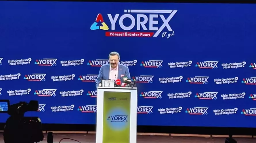 YÖREX FUAR AÇILIŞI