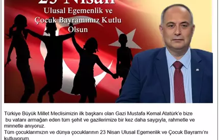 23 NİSAN KUTLAMA MESAJI