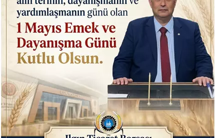 1 MAYIS EMEK VE DAYANIŞMA GÜNÜ
