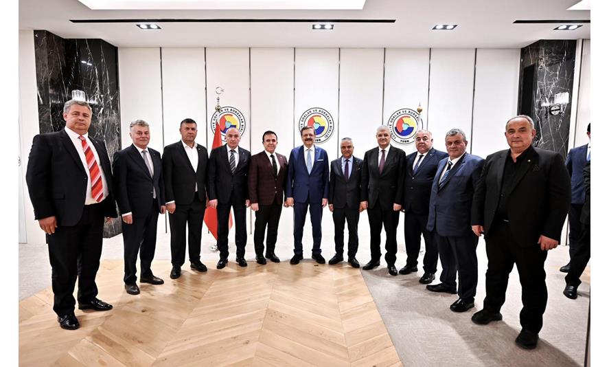 TÜRKİYE ODALAR VE BORSALAR BİRLİĞİ 82. GENEL KURUL TOPLANTISI ÖNCESİNDE DİLEKLERİ İNCELEME KOMİSYONU TOPLANTISI