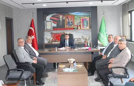 S.S. AKŞEHİR ILGIN PANCAR EKİCİLER KOOP. BAŞKANI HAYIRLI OLSUN ZİYARETİ