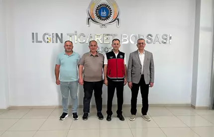 ILGIN İLÇE TARIM VE ORMAN MÜDÜRÜ ZİYARET