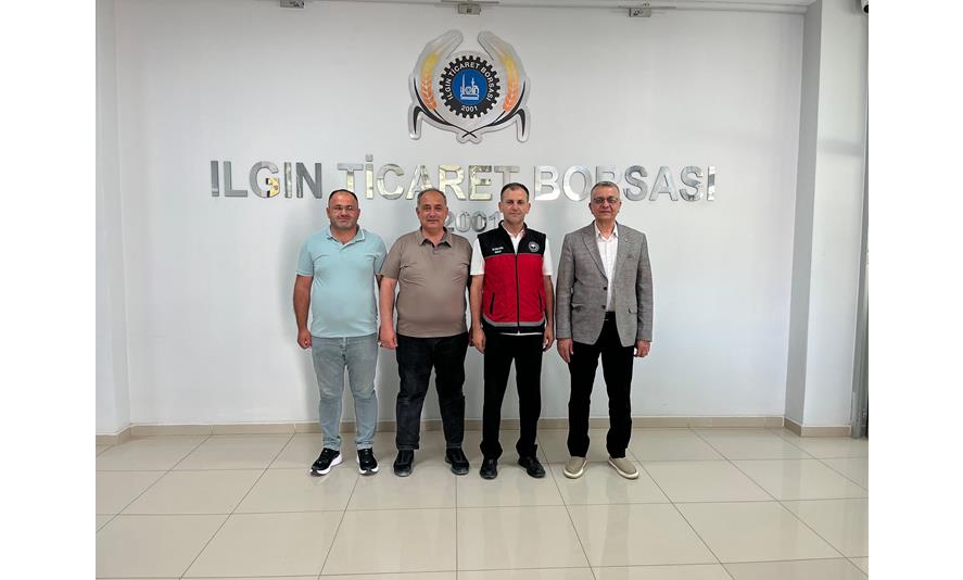 ILGIN İLÇE TARIM VE ORMAN MÜDÜRÜ ZİYARET