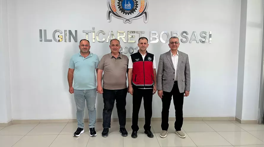 ILGIN İLÇE TARIM VE ORMAN MÜDÜRÜ ZİYARET