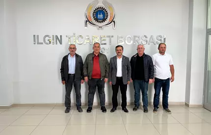 AK PARTİ ILGIN İLÇE BAŞKANI ÖMER EMRE BORSAMIZI ZİYARET