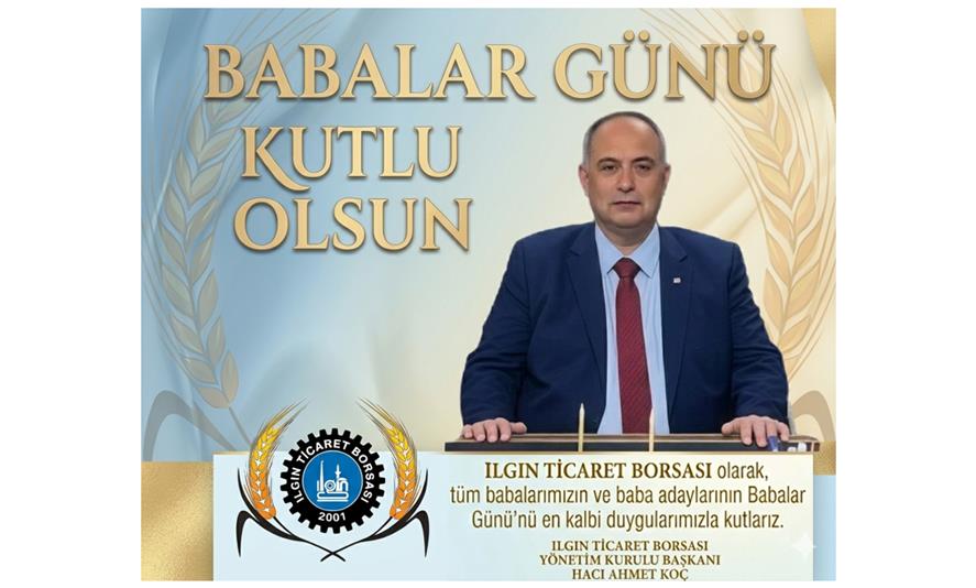 BABALAR GÜNÜ KUTLU OLSUN