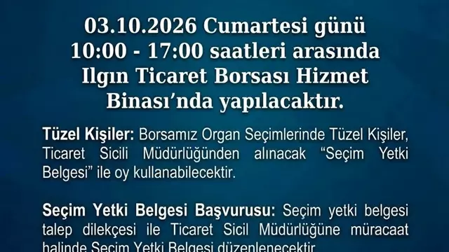 ILGIN TİCARET BORSASI SEÇİMLERİ 02