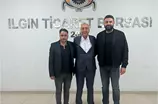 SAYIN GÖKHAN ALKAN SAYIN ALİ APARSLAN HAYIRLI OLSUN ZİYARETİ