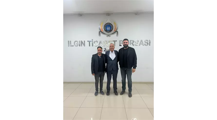 SAYIN GÖKHAN ALKAN SAYIN ALİ APARSLAN HAYIRLI OLSUN ZİYARETİ