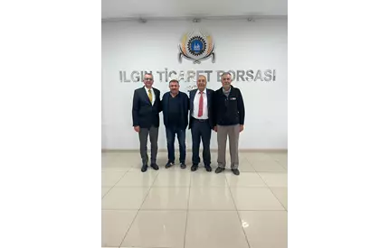 SAYIN FAHRETTİN TIRPAN SAYIN EYÜP IŞIK HAYIRLI OLSUN ZİYARETİ